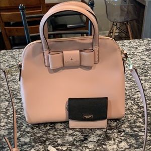 Pink Kate Spade with wallet